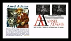 DR JIM STAMPS US COVER ANSEL ADAMS PHOTOGRAPHER IMPERFORATE FDC COMBO