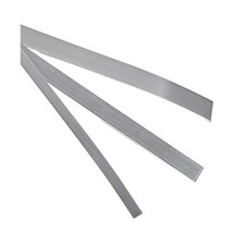 Plain Bezel Wire 999 Fine Silver Flat Strip 3/16" x 24 Gauge x 1FT - 4 Stri...