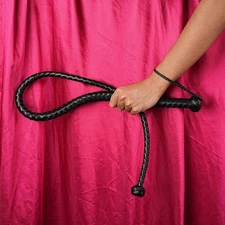 48.82 in Couples BDSM Sex Whip Spanking Handle Flogger Crop Slave Torture Supple