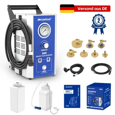 MRCARTOOL Liquido Freno Auto Cambio Elettrico Dispositivo di Sfiato Freni