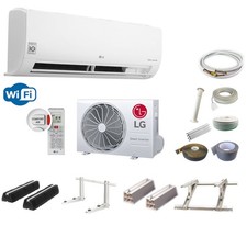 LG S09EC 2,5 kW WiFi mit Montageset und Konso...