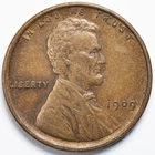 1909 VDB Lincoln Wheat Penny Almost Uncirculated (AU)