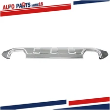 For GMC Sierra 1500 2016-2019 Front Bumper Lower Valance Skid Plate Chrome