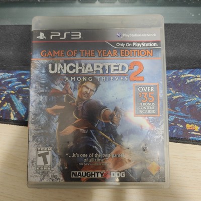 Uncharted 2 Among Thieves GOTY PS3 Very Good 2010 Naughty Dog CIB
