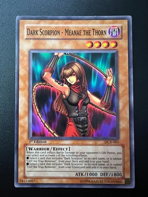 Dunkler Skorpion - Meanae der Dorn DCR-061 Common 1. Auflage Near Mint Yugioh