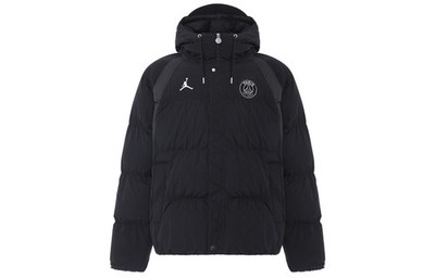 Jordan X Paris Saint Germain Puffer Jacket Black - DB6495-010 Size