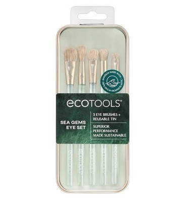 EcoTools Sea Gems Eye Set with Green and Cream Brushes
