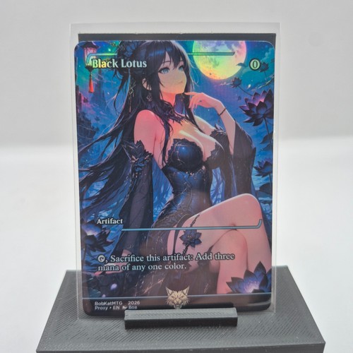 Magic the Gathering Playtest Card / Proxy Card MTG Waifu Anime