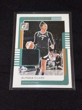 2025 Panini Donruss WNBA #58 Alysha Clark Jersey Series Patch Storm