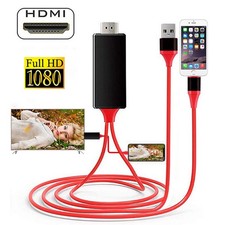 1.9M/74.8zoll Lightning zu HDMI Kabel Adapter Video Full HD TV für iPhone IPad