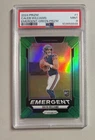 2024 Panini Prizm - Emergent Caleb Williams #1 Emergent-Green Prizm (RC) - PSA 9