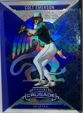 Colt Emerson 2025 Panini Crusade #1 Blue Mojo