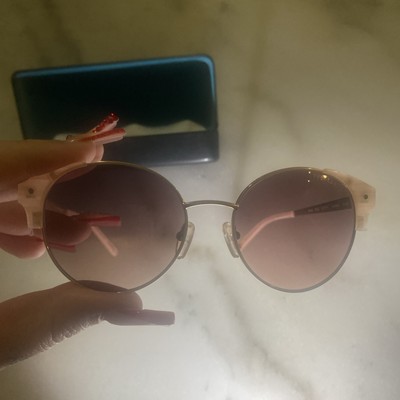 TED BAKER B646 Pink/rose gold Gradient Sunglasses Pre-owned  display picture 1