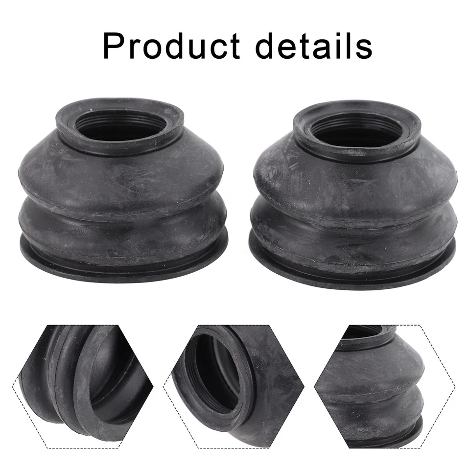 2*Universal Silicone 23 41 33 Tie Rod End And Ball Joint Dust Boots Cover New - Image 4 of 4