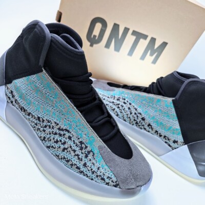 adidas Yeezy QNTM Teal Blue イージー G58864 Adidas Yeezy Quantum QNTM Teal Blue/Gray Men Sneakers G58864