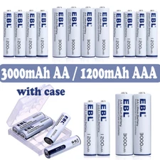 AA AAA Lithium Batteries 1200/ 3000mA Non-rechargeable Long Lasting Exp.2035 Lot