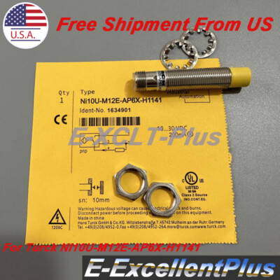 For Turck NI10U-M12E-AP6X-H1141 Inductive Sensor Switch 10-30VDC PNP 200mA 10mm