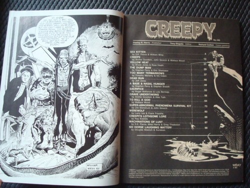 CREEPY 146 RESURRECTION ISSUE 1985 HARRIS (FINAL ISSUE) - Picture 3 of 4