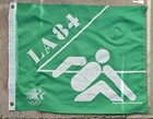 1984 Los Angeles Olympic Games Sailing & Yachting Banner Green & White Pictogram