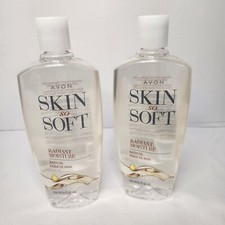 New Lot of 2 Skin So Soft Radiant Moisture Bath Oil Bouns Size 25 fl. oz.