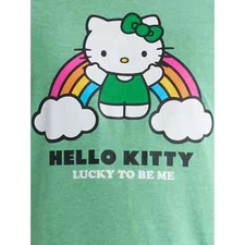 Hello Kitty Lucky to be Me Men's Shirt Cotton Blend XXL