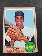 1968 Topps Juan Marichal  San Francisco Giants HOF #205⚾️💥⚾️ VG