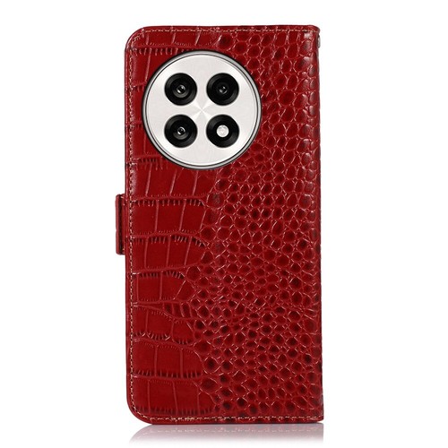 Crocodile Genuine Leather Flip Wallet Card Slots Case Cover for OnePlus 11 12 13 - Picture 2 of 28