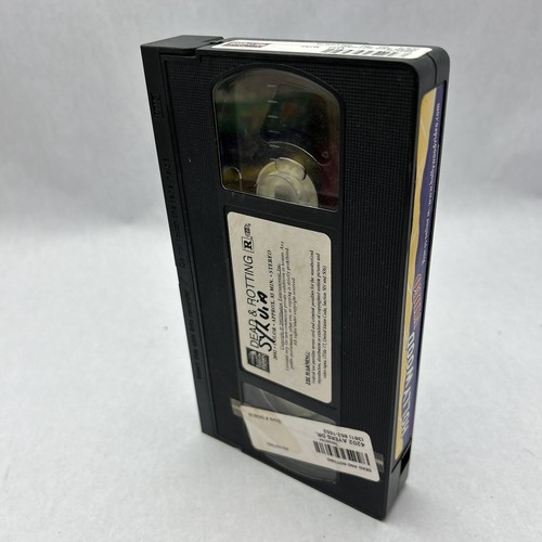 Dead & Rotting RARE Full Moon 2002 VHS cult horror bloody slasher Debbie Rochon - Imagen 4 de 4