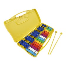 25 Notes Glockenspiel Xylophone Colorful Metal Keys Percussion Rhythm V5E2