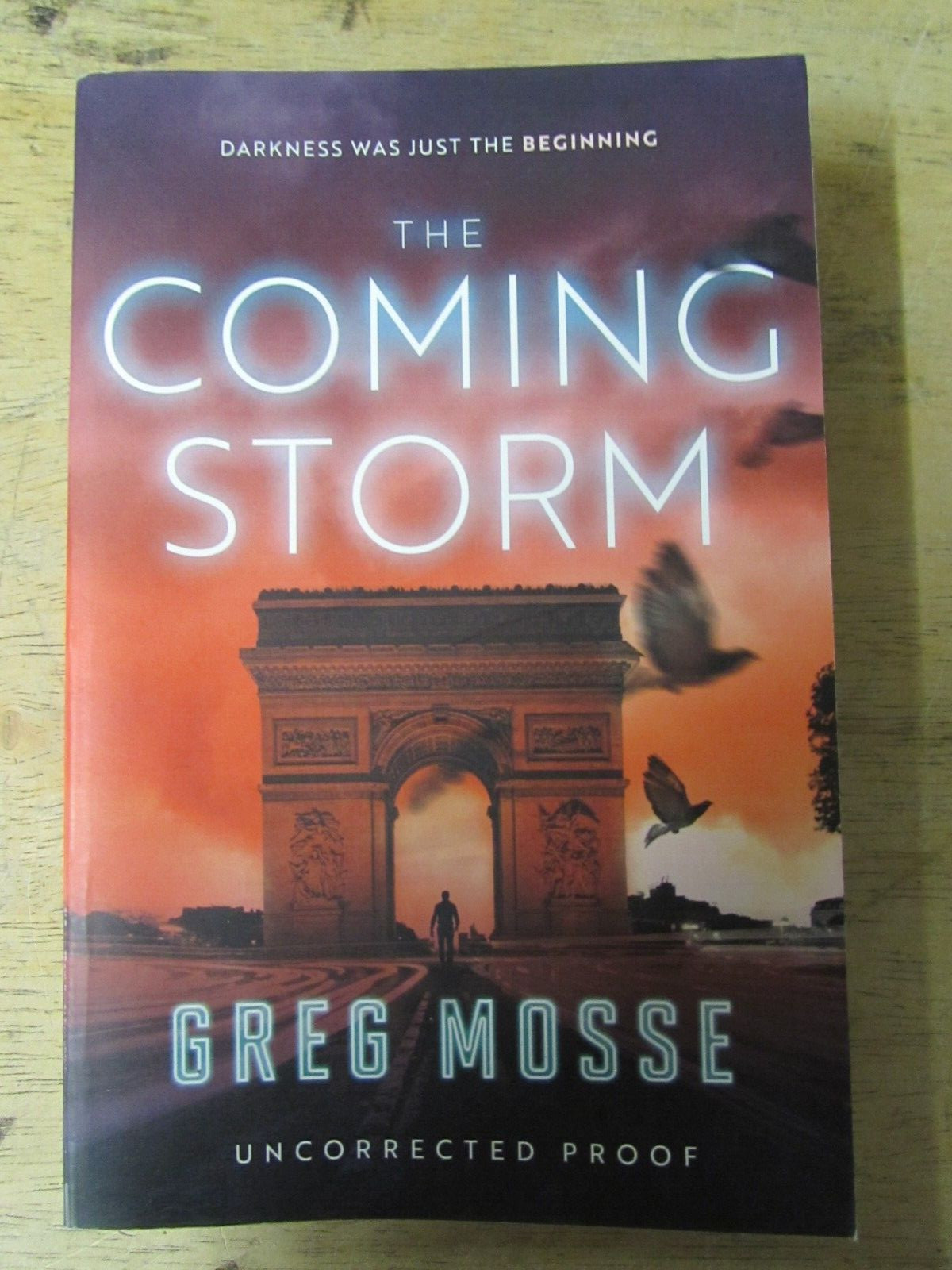 THE COMING STORM by GREG MOSSES - MOONFLOWER 2024 - Paperback * PROOF * - Image 6