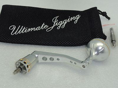 UJ Power Arm PA001 W/45mm knob for Shimano '08+ Stella SW 10000~30000 reel SV/GD