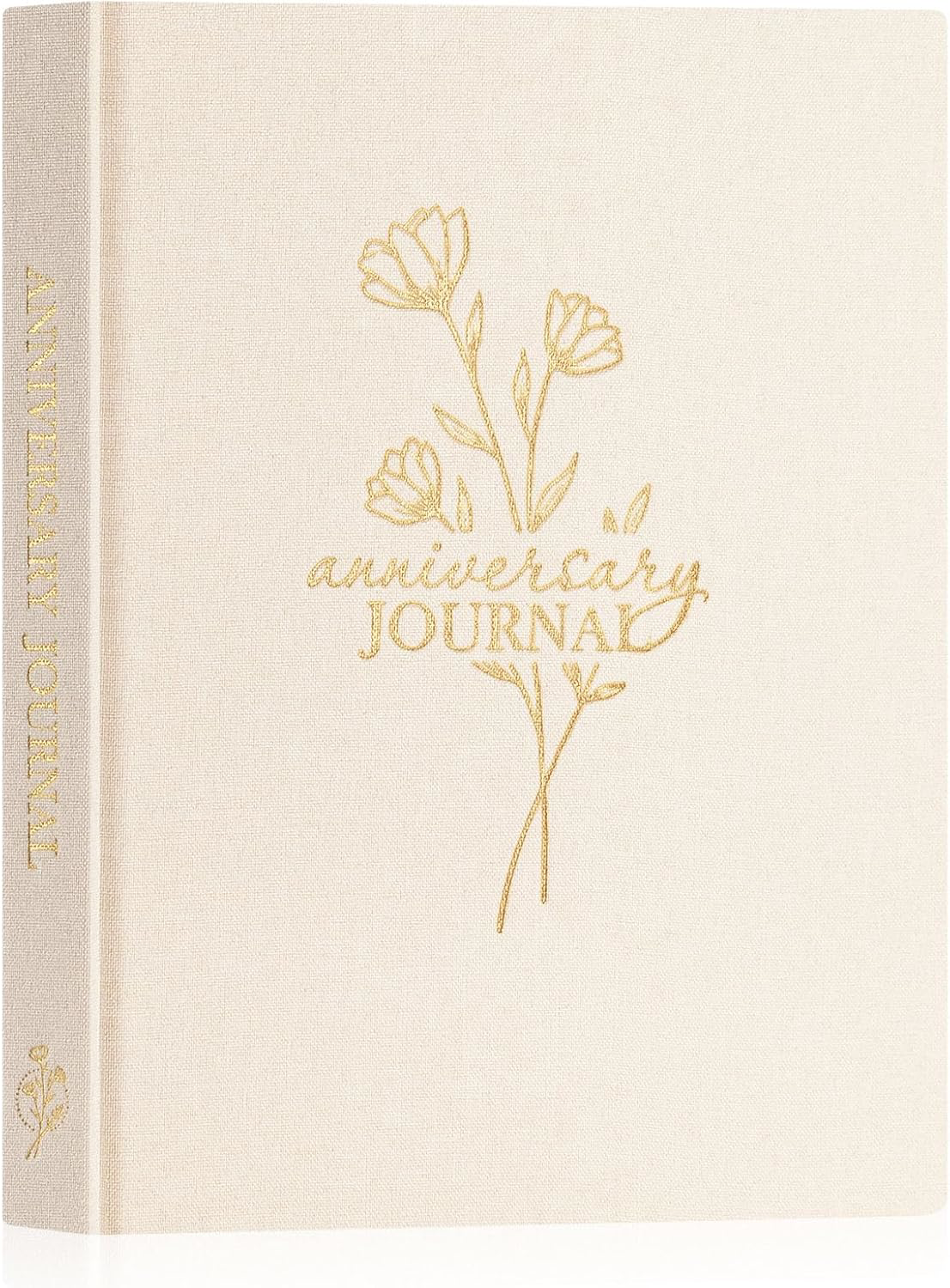 Wedding Anniversary Journal Notebook for Couples - 70th Memory Book (Beige)