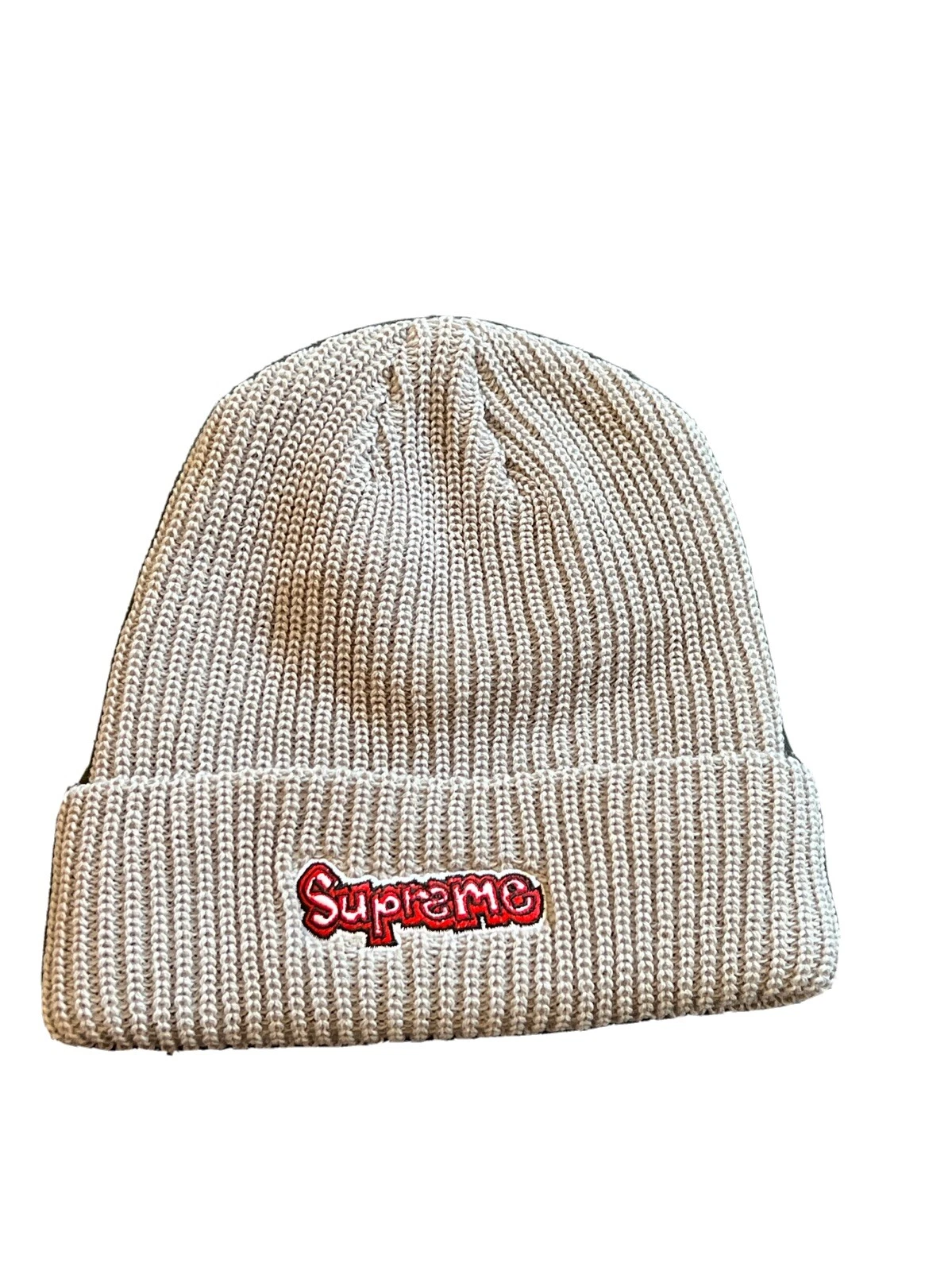 SUPREME Gonz Logo Beanie (SS21) Grey