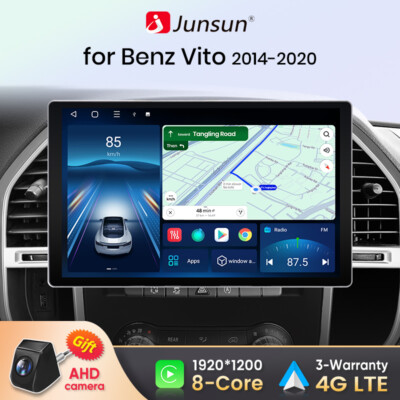 DAB+ Für Mercedes Benz Vito W447 13.1'' Autoradio GPS Nav Android 13 CarPlay 128G