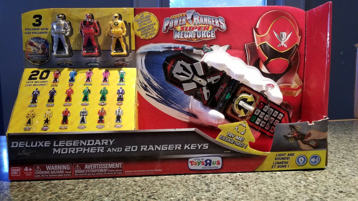 POWER RANGERS Deluxe LEGENDARY MORPHER 20 Keys Super Sentai