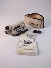 Vintage OSROW Dual-Voltage Mini Travel Iron with Spray & Case #SD-03T - Works
