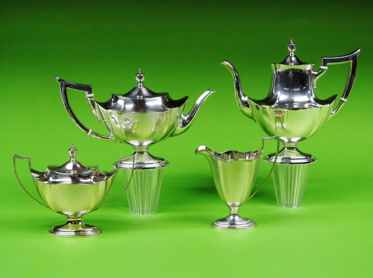 Gorham plymouth sterling tea best sale set