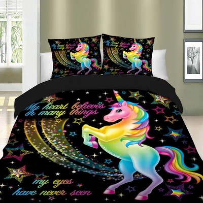 unicorn bed sheets king size