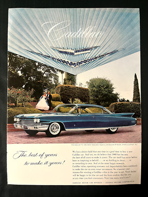 Original 1960 Cadillac AD: The best of year to make it yours!!!!!