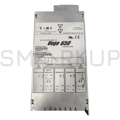 Used & Tested TDK LAMBDA Vega 650 V60BWTX Power Supply Module