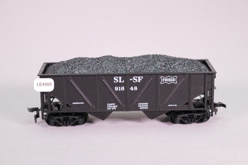 LE4568 MANTUA 729-12 Ho 1/87 Wagon trémie Coal hopper Frisco SL-SF 91648 noir | Zustand: Occasion