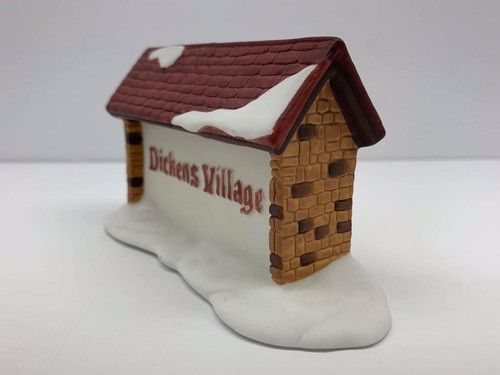 Dept 56 #6569-2 Heritage Christmas Dickens' Village Town Sign Department No Box - Picture 3 of 10