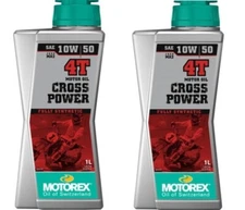 Motorex Cross Power 4T Motor Oil 10W-50 -2 Liter-Fully synthetic 4-stroke oil
