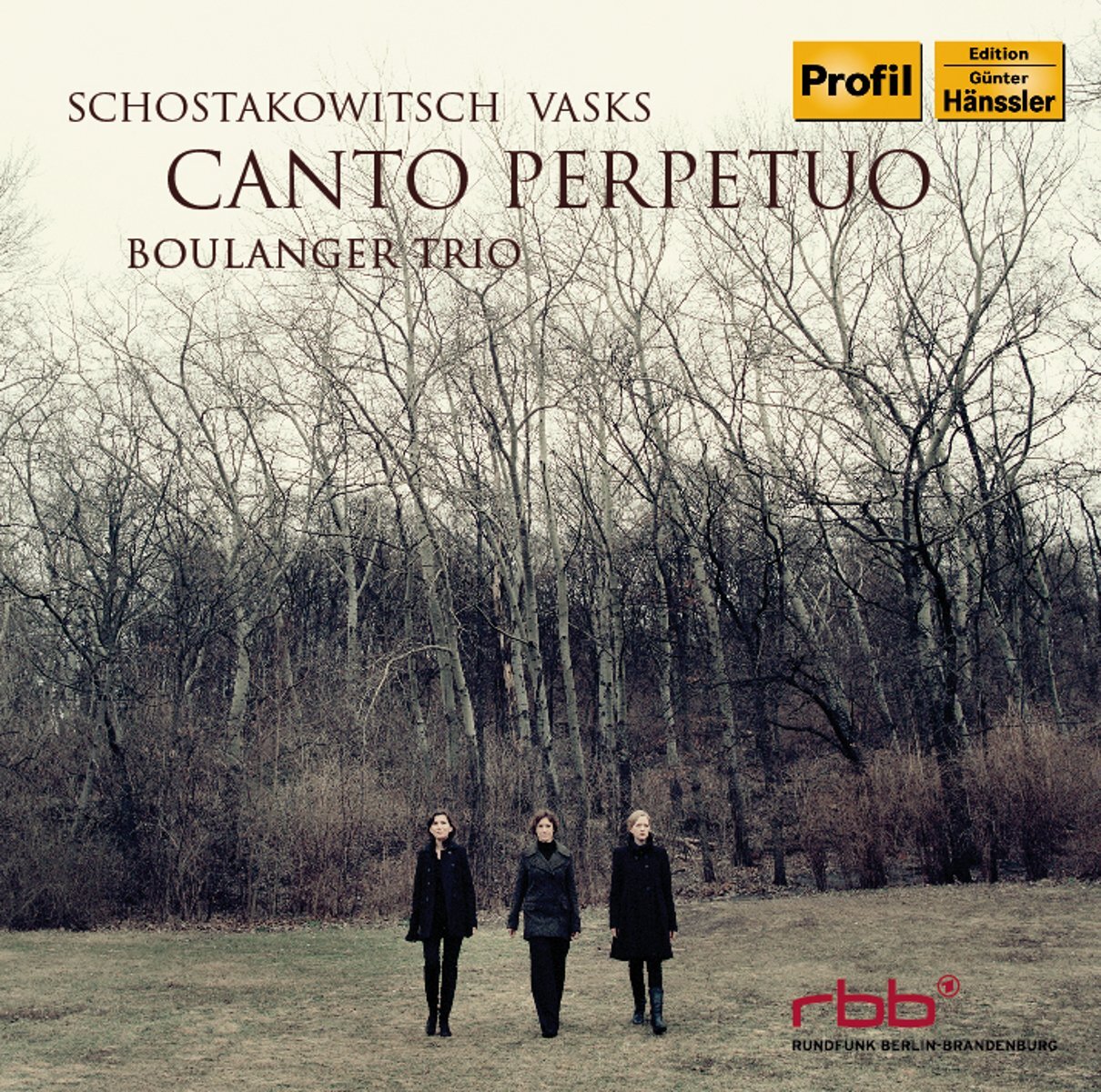 Boulanger Trio Boulanger Trio: Canto Perpetuo (CD)