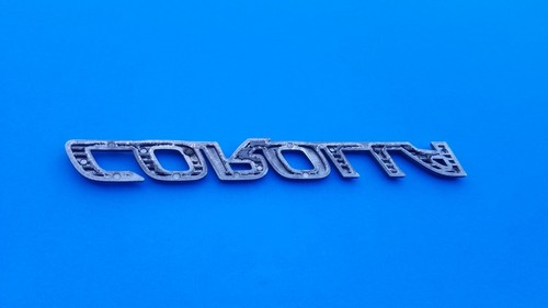 03 04 05 06 07 08 TOYOTA COROLLA REAR TRUNK LID EMBLEM LOGO BADGE SYMBOL OEM A27 - Picture 3 of 3