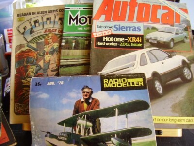 MIXED LOT X 200 MAGAZINES SPORT MODEL MAKING RAILWAY MOTORSPORTS COMICS AIRCRAFT