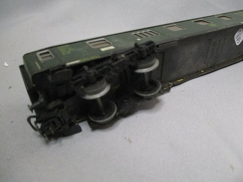 AJ985 MARKLIN HO WAGON FOURGON METALLIQUE DB REF 4026 ? ETAT TRES MOYEN - Imagen 6 de 7
