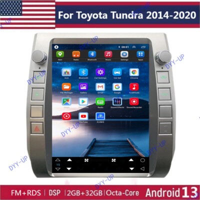 12.1'' For Toyota Tundra 2014-2020 Car GPS Navigation Android Stereo Radio 2G+32G