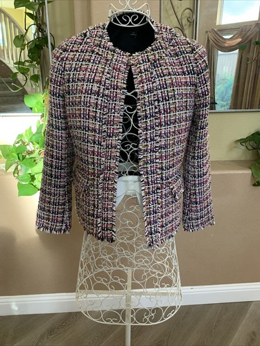 ann taylor tweed jacket