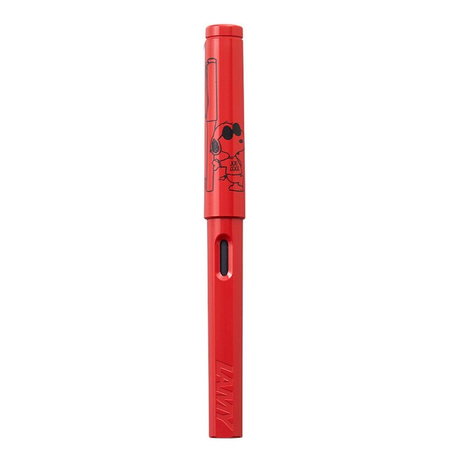 Snoopy Peanuts Lamy Safari Fountain Pen Red New Ebay